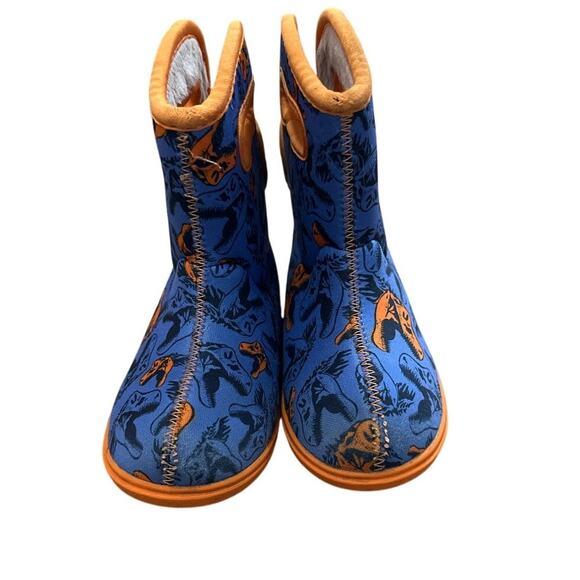 Bogs Baby Bogs II Cool Dino rain boot toddler rain Size 9 - Picture 1 of 6
